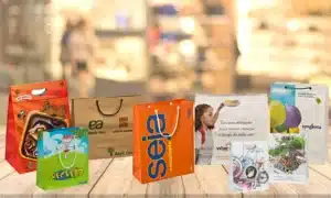 Sacola de papel personalizada Bergamo Embalagens